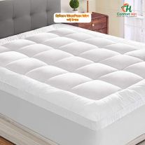 (3 INCH + )SIZE -(6/7)PREMIUM SOFT EUROPEAN BED TOPPER