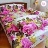 Pink Rose Luxury 5 pics Set 10 ounce Comforter